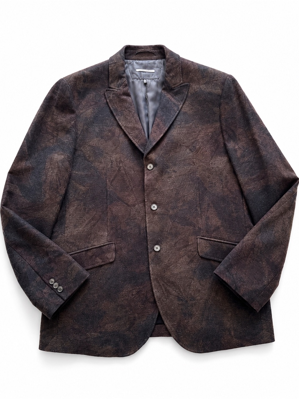 Sharp John Varvatos Blazer in Espresso Muti Shadow. NWT 58X / XXL